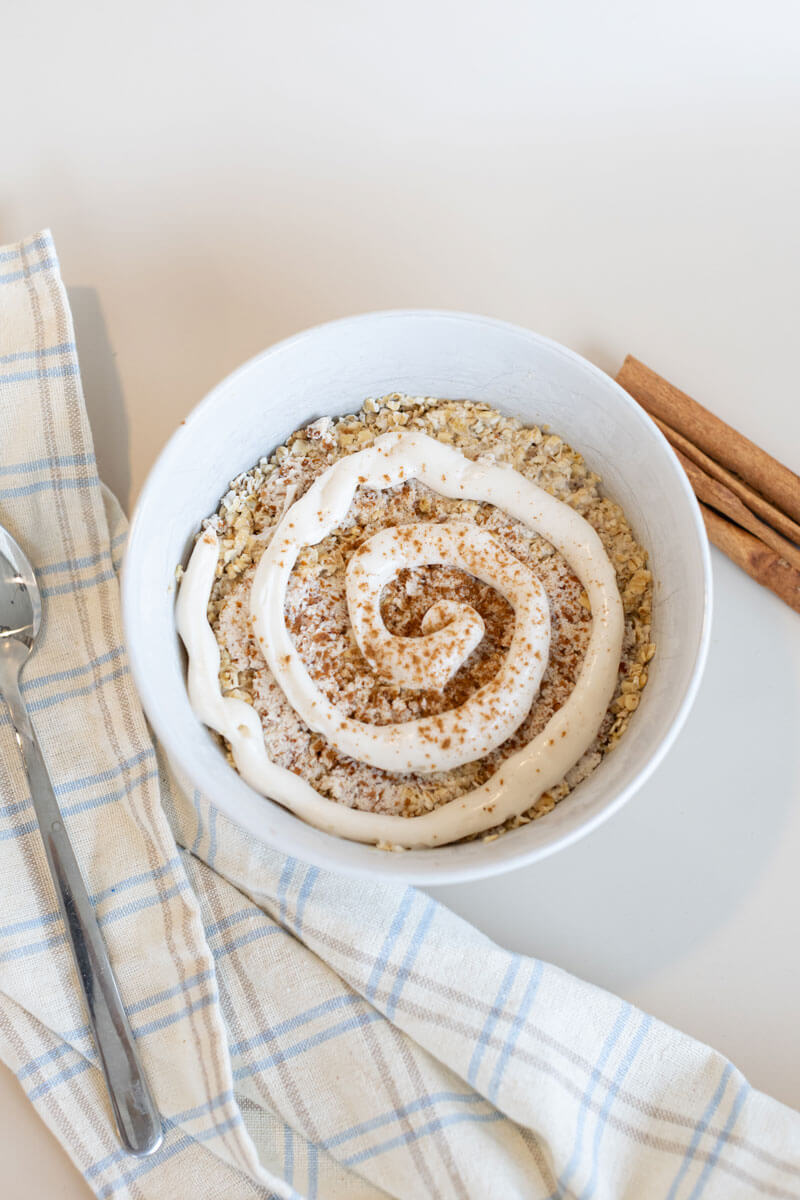 Kanelbolle-massegrøt