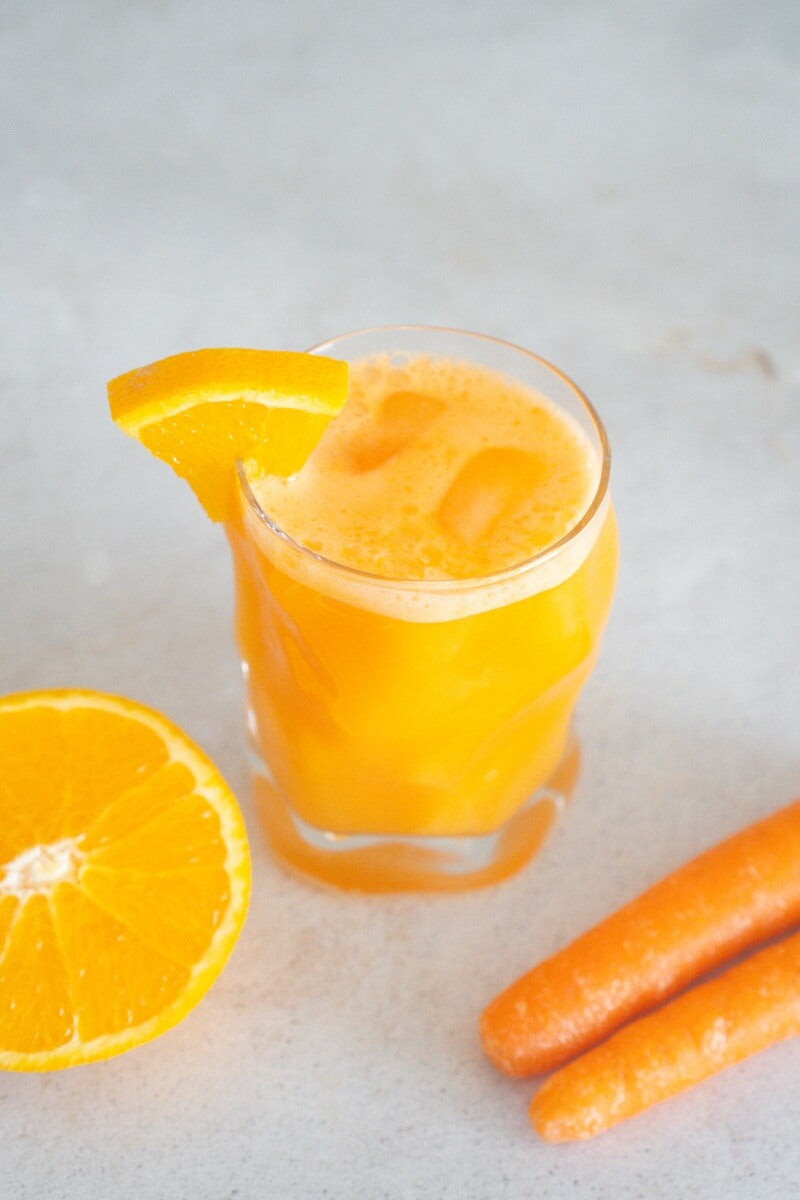 Gulrot- og appelsinjuice
