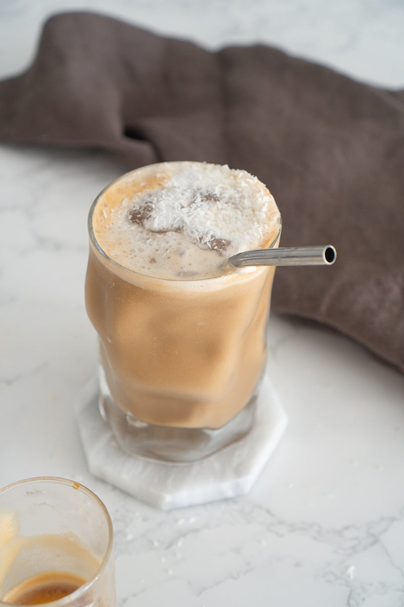 Kokosnøtt-iskaffe