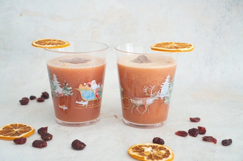 Tranebær- og appelsinmocktail