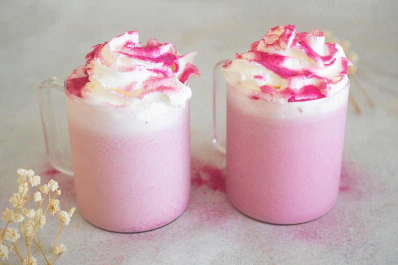 Rosa pitaya-melk
